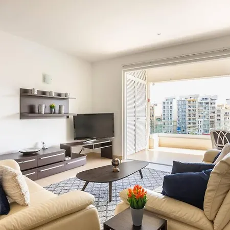 Exquisite 2-bedroom Seafront In Spinola Bay Saint Julian's