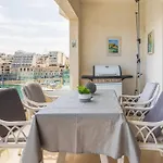 Exquisite 2-bedroom Seafront In Spinola Bay Apartamento